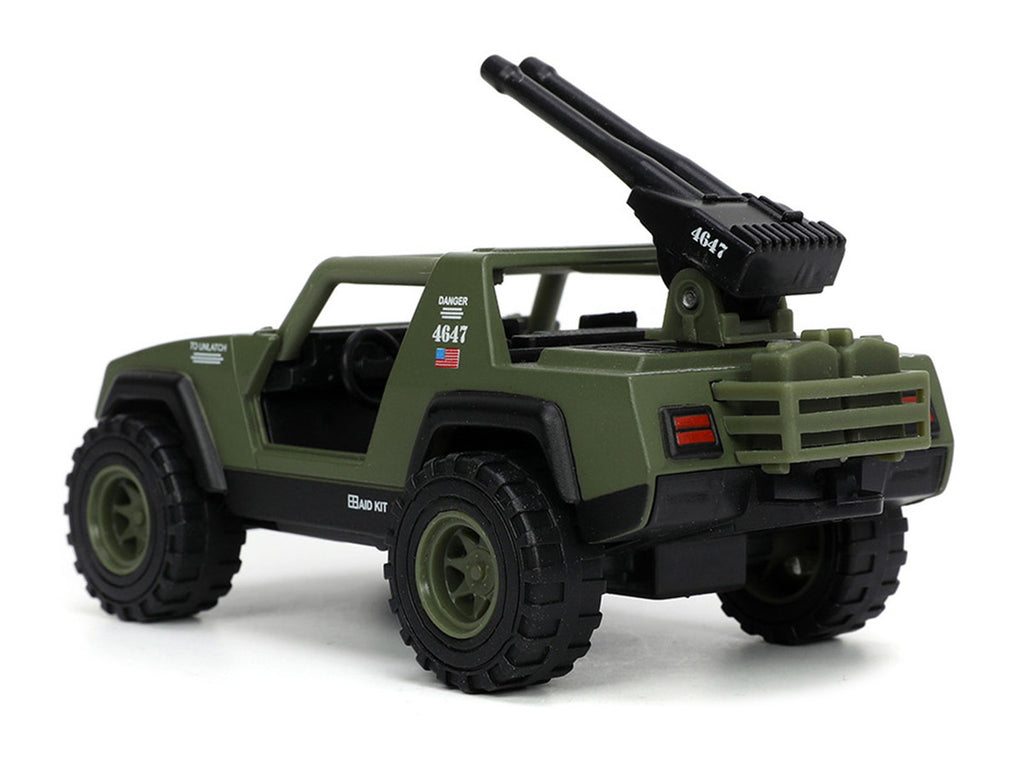 V.A.M.P. Olive Green "G.I. Joe" "Hollywood Rides" Series 1/32 Diecast Car Model by Jada-2