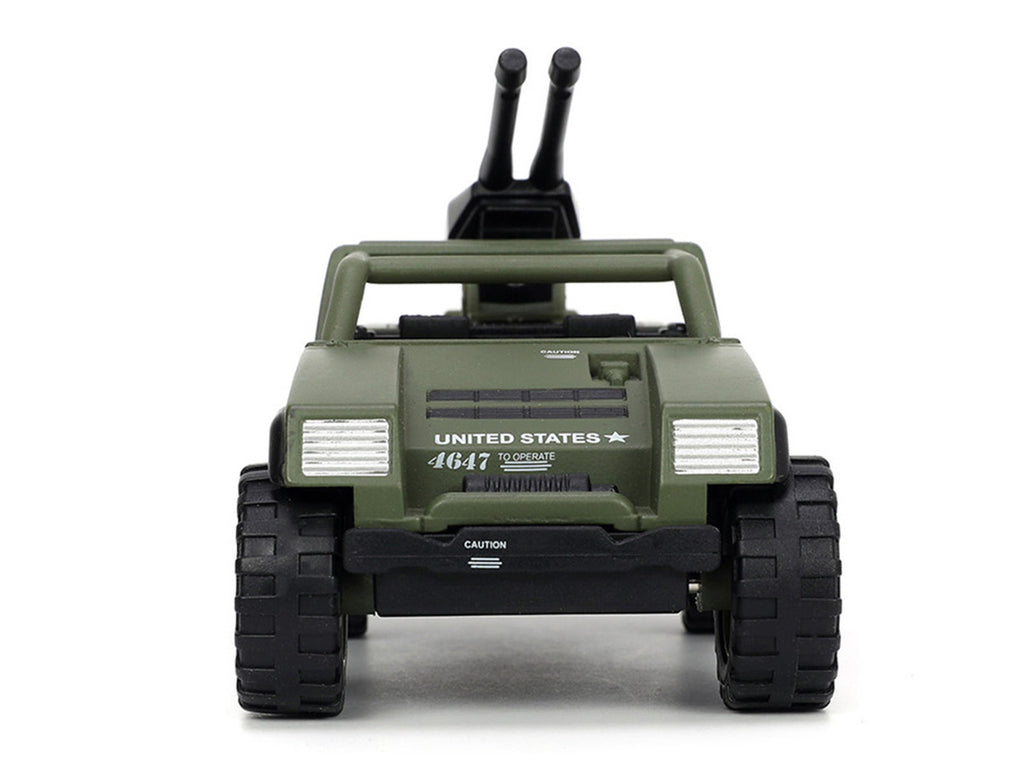 V.A.M.P. Olive Green "G.I. Joe" "Hollywood Rides" Series 1/32 Diecast Car Model by Jada-4