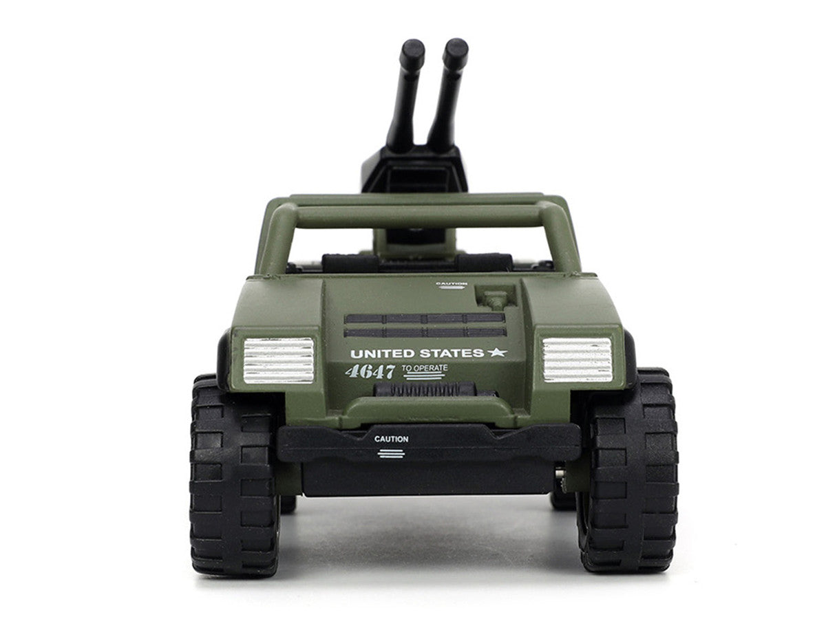 V.A.M.P. Olive Green "G.I. Joe" "Hollywood Rides" Series 1/32 Diecast Car Model by Jada-4