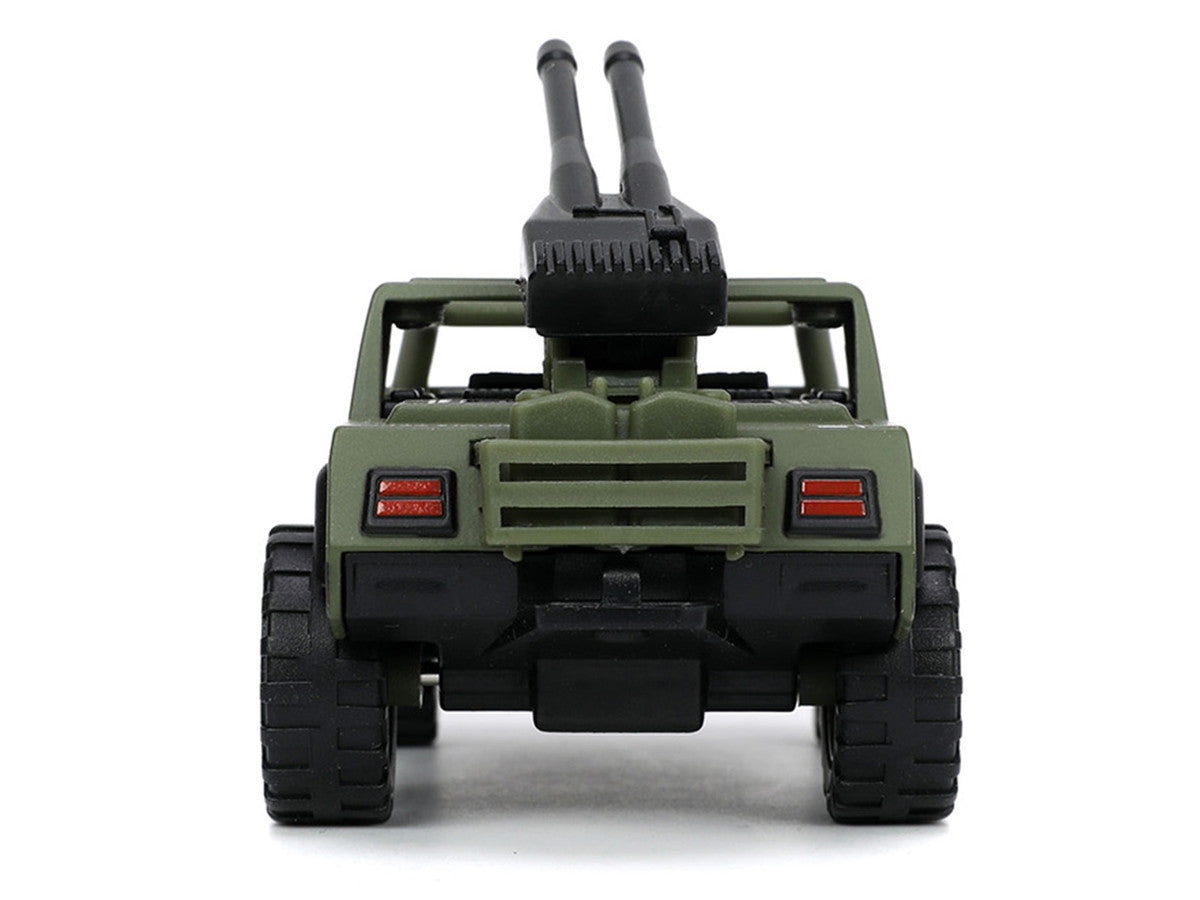 V.A.M.P. Olive Green "G.I. Joe" "Hollywood Rides" Series 1/32 Diecast Car Model by Jada-3