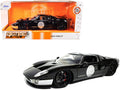 2005 Ford GT Black and Silver "Bigtime Muscle" Series 1/24 Diecast Model Car by Jada-0