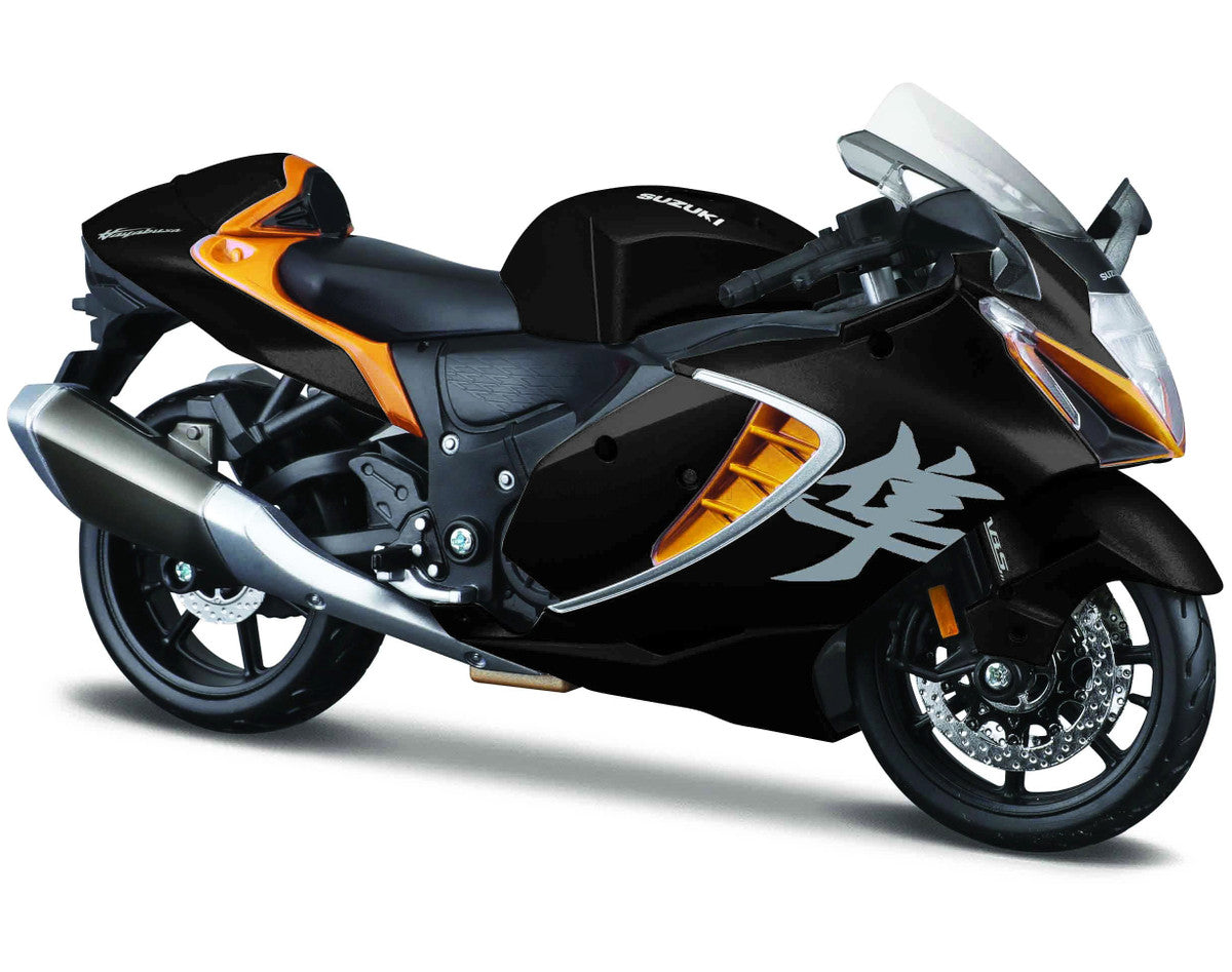 Maisto 1:12 2022 Suzuki Hayabusa Black Metallic — product image 1