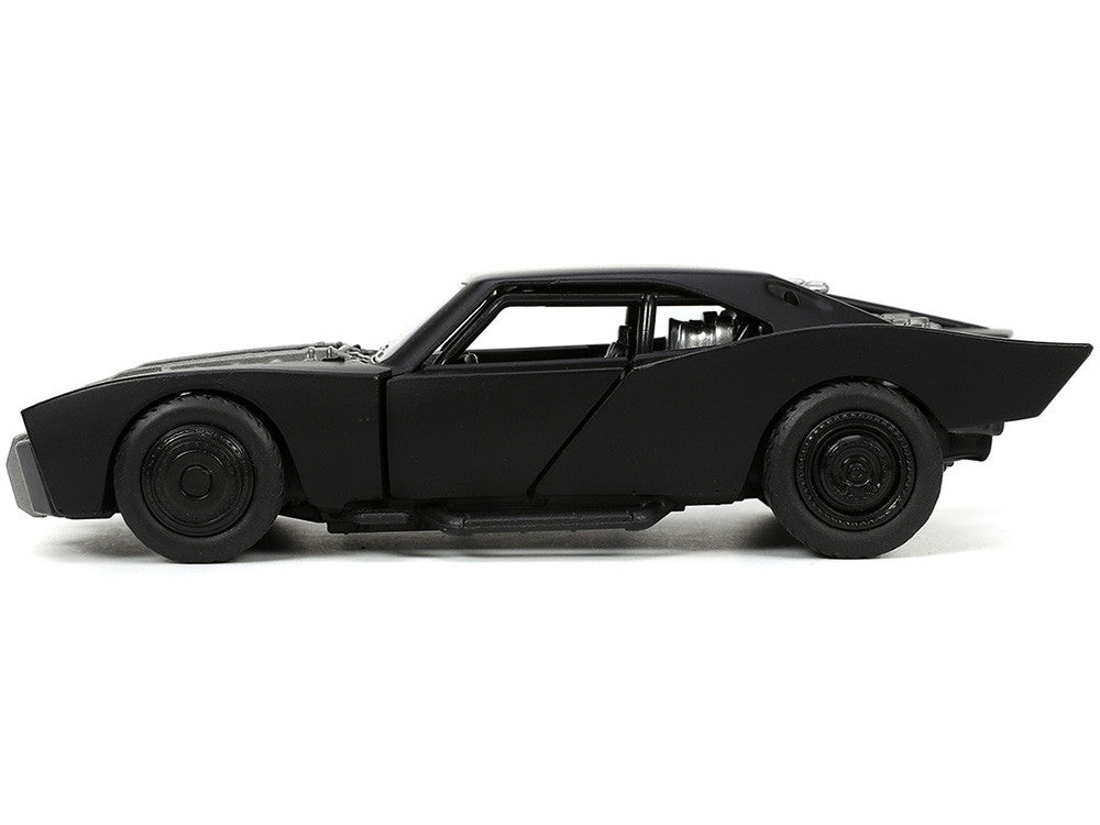 Batmobile Black "The Batman" (2022) Movie "Hollywood Rides" Series 1/32 Diecast Model Car by Jada-1