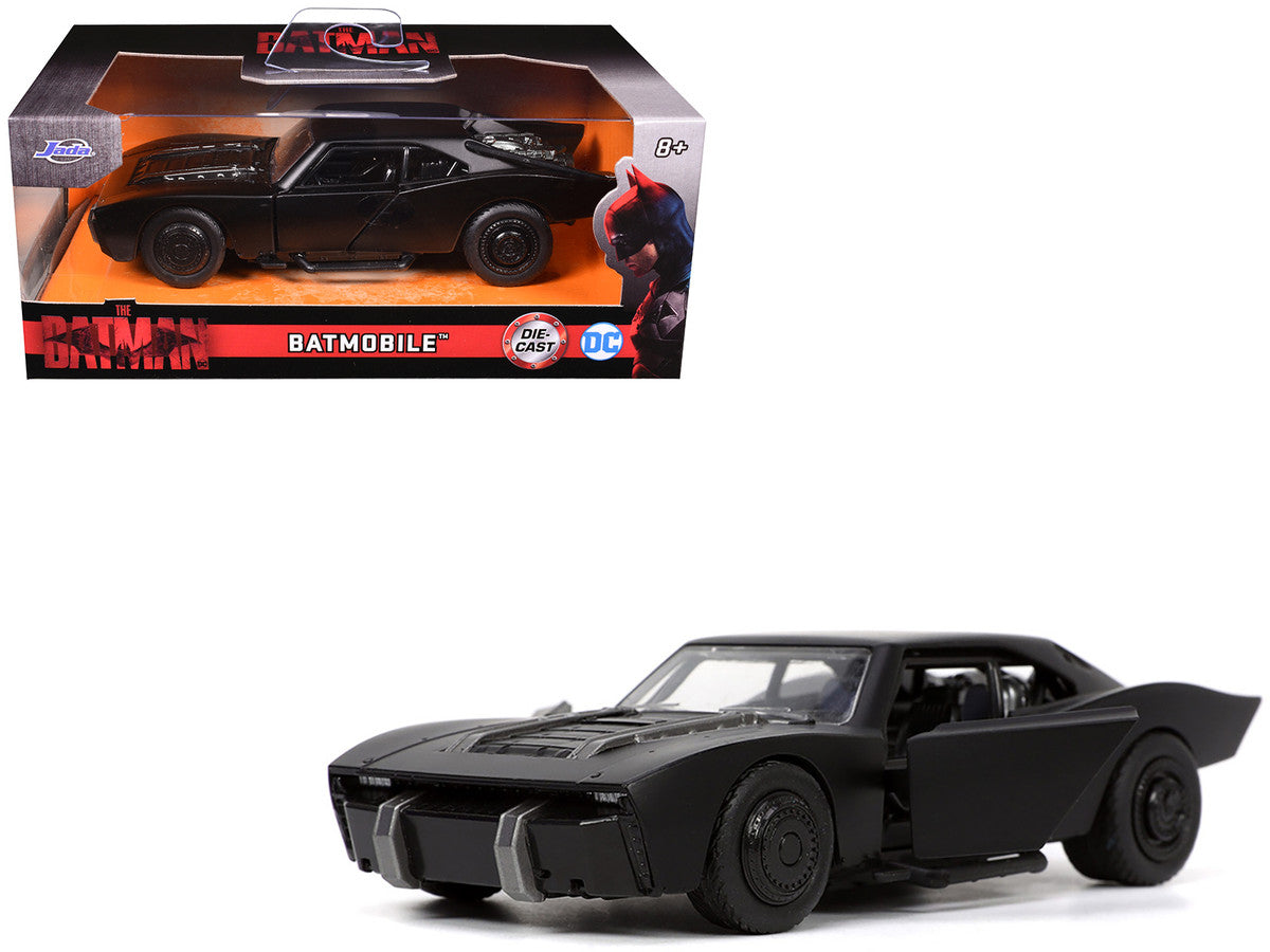 Batmobile Black "The Batman" (2022) Movie "Hollywood Rides" Series 1/32 Diecast Model Car by Jada-4