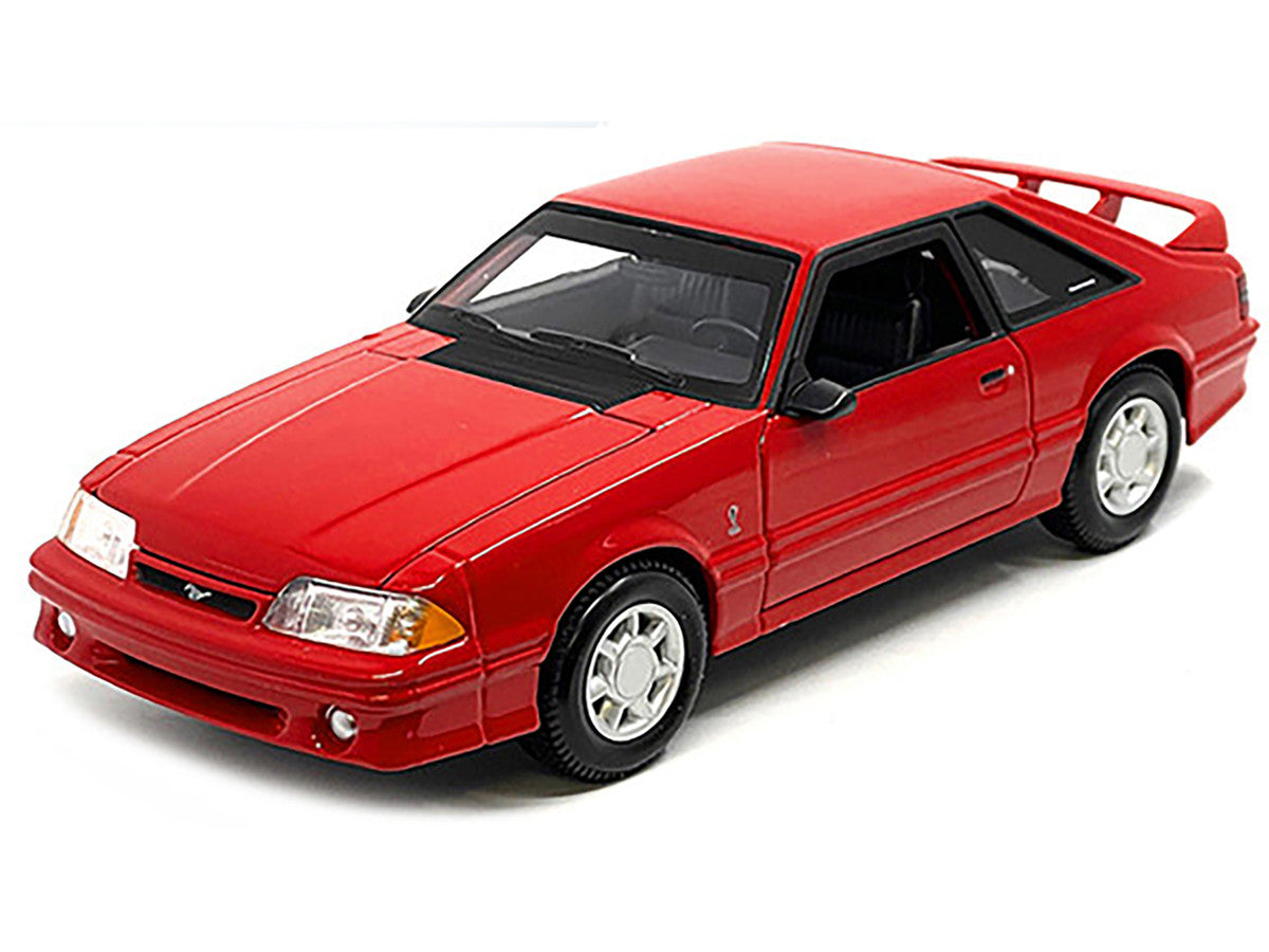 1993 Ford Mustang SVT Cobra Red "Special Edition" Series 1/24 Diecast Model Car by Maisto-1