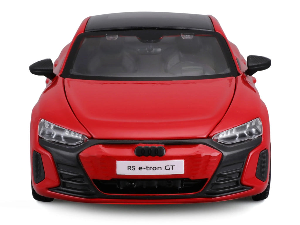 2022 Audi RS e-Tron GT Red with Black Top and Sunroof "Special Edition" Series 1/25 Diecast Model Car by Maisto-2