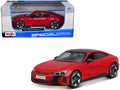 2022 Audi RS e-Tron GT Red with Black Top and Sunroof "Special Edition" Series 1/25 Diecast Model Car by Maisto-0