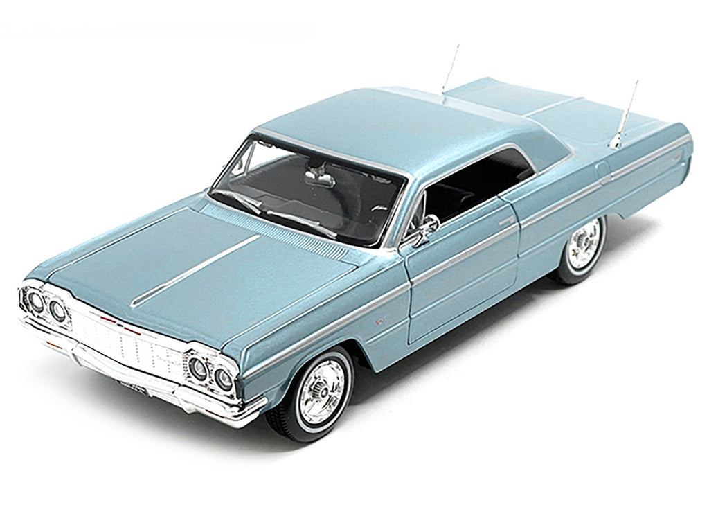 1964 Chevrolet Impala SS Blue Metallic "Special Edition" Series 1/26 Diecast Model Car by Maisto-0