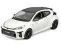 2021 Toyota GR Yaris White with Carbon Top "Special Edition" Series 1/24 Diecast Model Car by Maisto-0