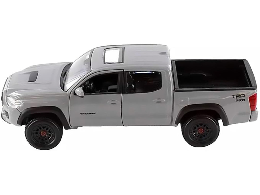 2023 Toyota Tacoma TRD PRO Pickup Truck Gray with Sunroof "Special Edition" Series 1/27 Diecast Model Car by Maisto-0