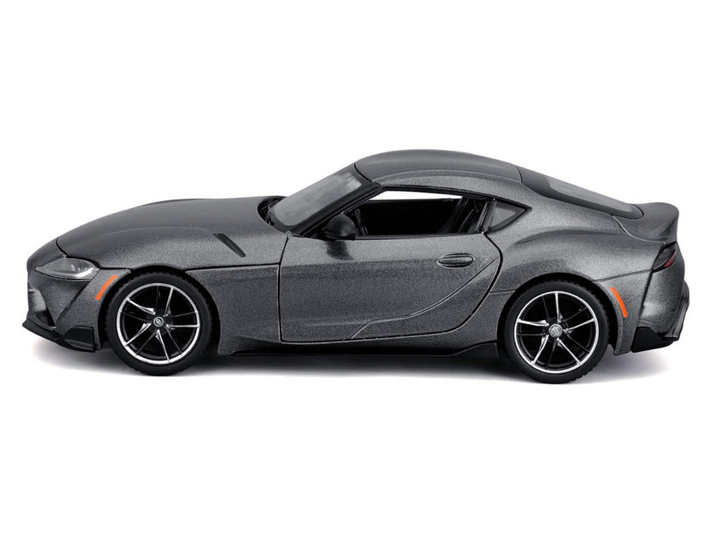 Toyota GR Supra Gray Metallic "Special Edition" Series 1/24 Diecast Model Car by Maisto-0