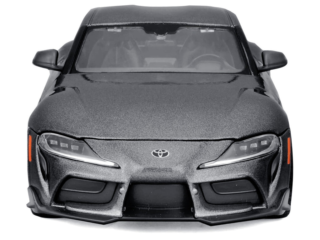 Toyota GR Supra Gray Metallic "Special Edition" Series 1/24 Diecast Model Car by Maisto-3