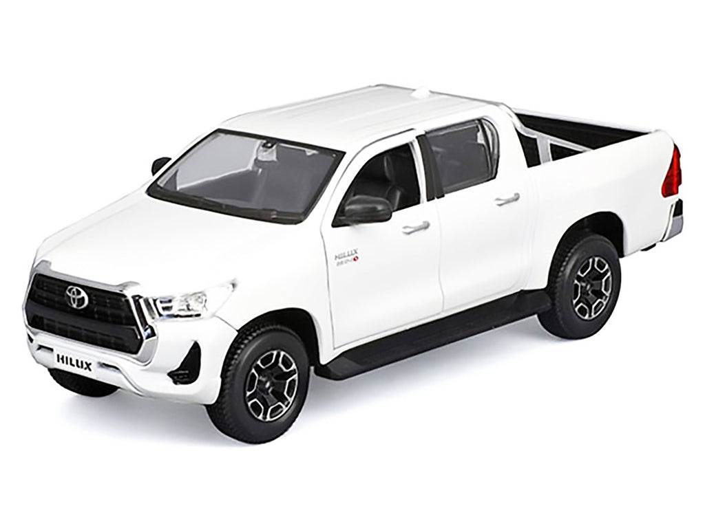 Toyota Hilux Pickup Truck White "Special Edition" Series 1/27 Diecast Model Car by Maisto-1