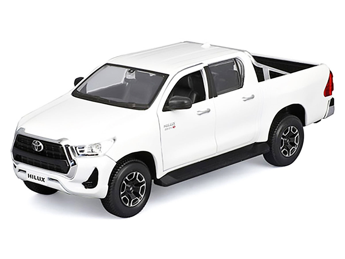 Toyota Hilux Pickup Truck White "Special Edition" Series 1/27 Diecast Model Car by Maisto-1