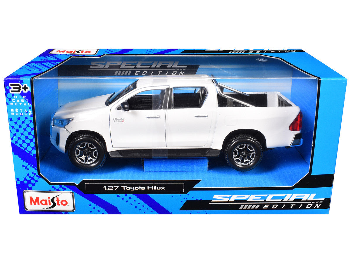 Toyota Hilux Pickup Truck White "Special Edition" Series 1/27 Diecast Model Car by Maisto-2