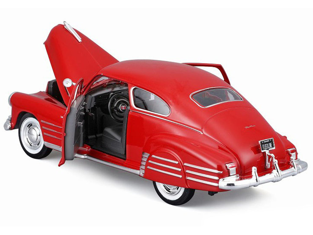 1948 Chevrolet Fleetline Aerosedan Red "Special Edition" Series 1/25 Diecast Model Car by Maisto-2