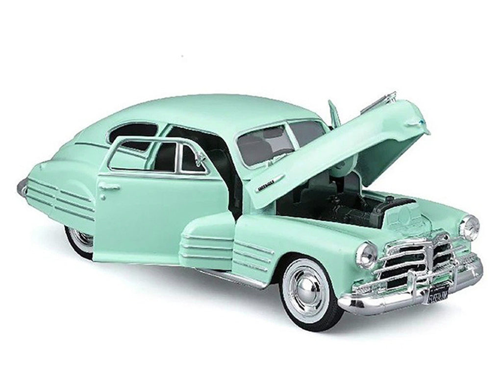 1948 Chevrolet Fleetline Aerosedan Light Green "Special Edition" Series 1/25 Diecast Model Car by Maisto-1