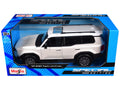 2024 Toyota Land Cruiser Pearl White Metallic with White Top "Special Edition" Series 1/24 Diecast Model Car by Maisto-0