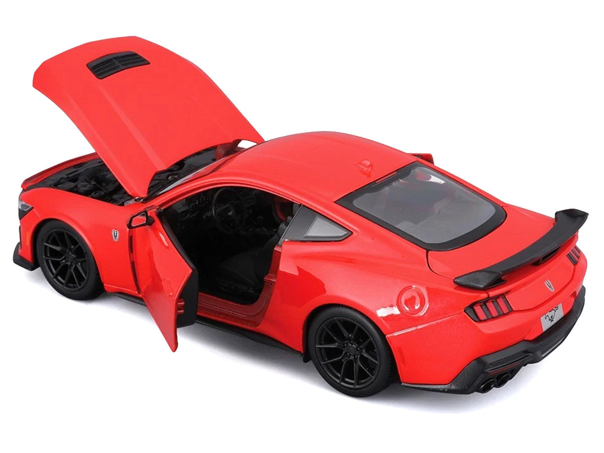 2024 Ford Mustang Dark Horse Red "Special Edition" Series 1/24 Diecast Model Car by Maisto-2