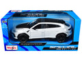 Lamborghini Urus Performante White Metallic with Carbon Hood and Top "Special Edition" Series 1/24 Diecast Model Car by Maisto-0