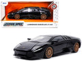 Lamborghini Murcielago LP640 Black with Copper Wheels "Hyper-Spec" Series 1/24 Diecast Model Car by Jada-0