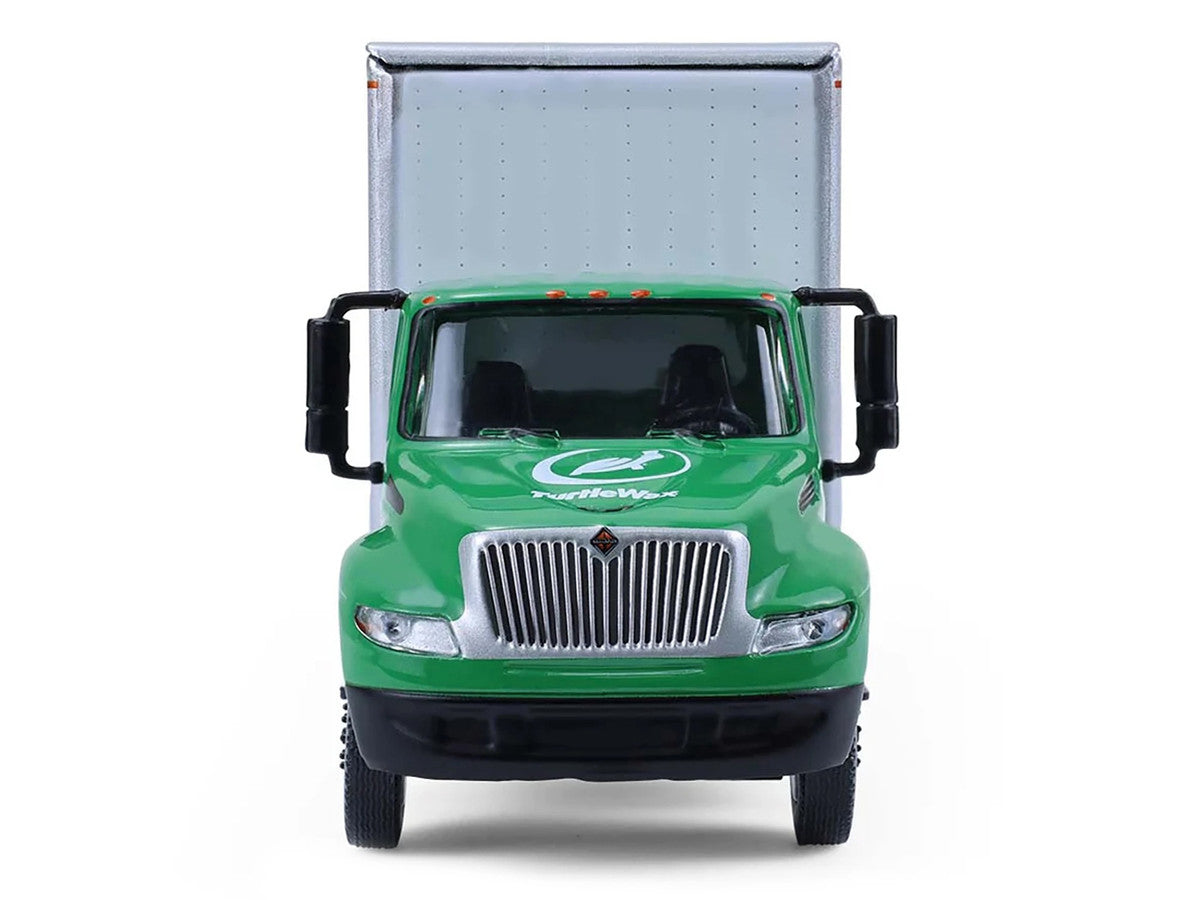 2013 International Durastar Box Van "Turtle Wax" Green "H.D. Trucks" Series 26 1/64 Diecast Model Car by Greenlight-2