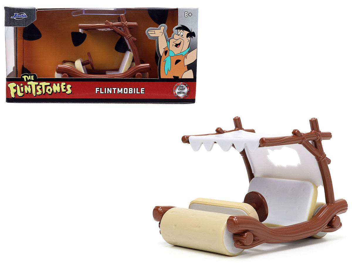 Flintmobile "The Flintstones" "Hollywood Rides" Series 1/32 Diecast Car Model by Jada-0
