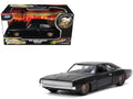 1968 Dodge Charger Widebody Matt Black with Bronze Tail Stripe "F9" (2021) Movie "25 Years of Fast & Furious" Series 1/32 Diecast Model Car by Jada-0