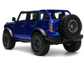 2021 Ford Bronco Open-Top Candy Blue Metallic with Extra Wheels "Just Trucks" Series 1/24 Diecast Model Car by Jada-0