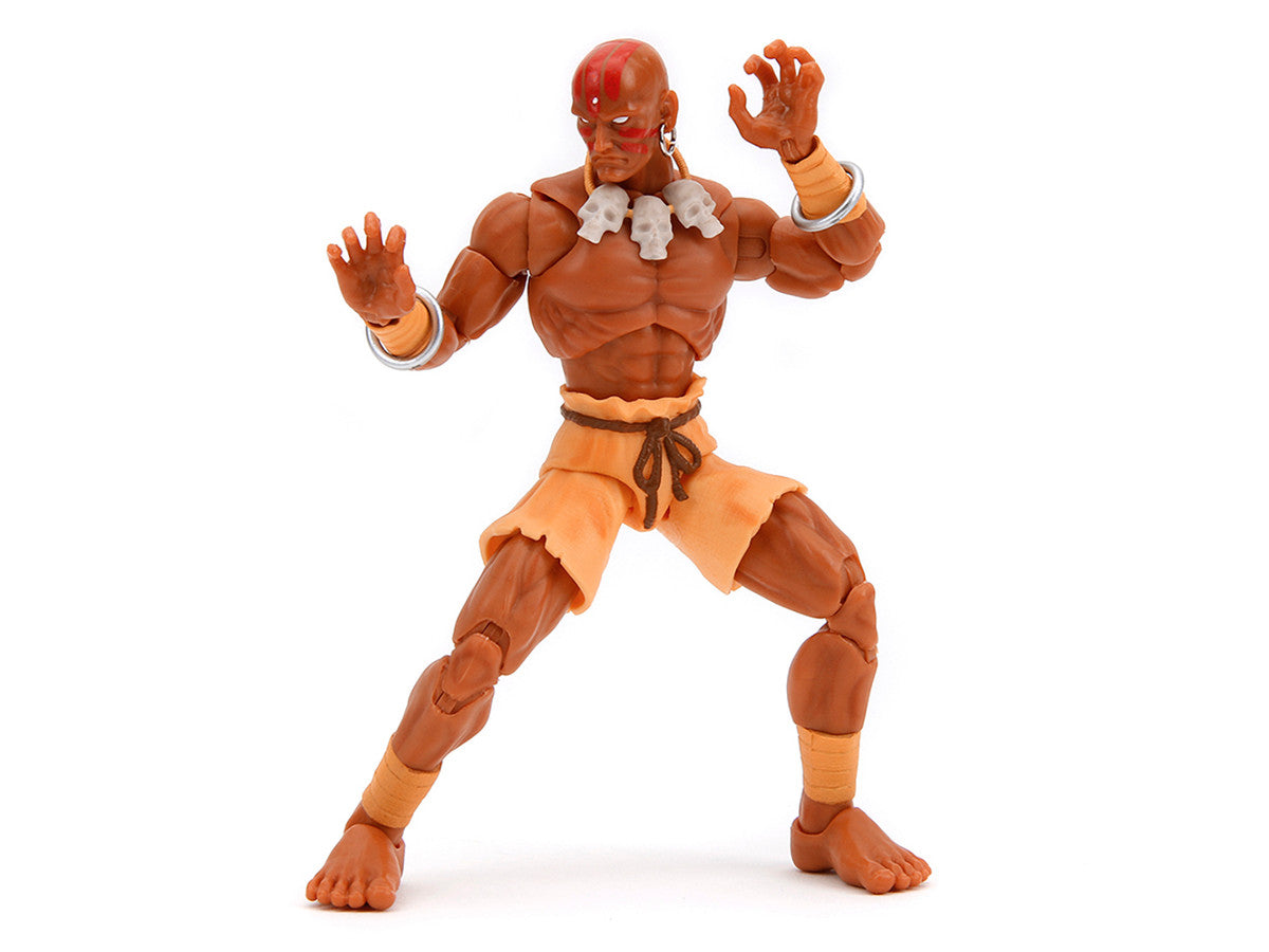 Dhalsim 6" Moveable Figure with Alternate Head and Limbs "Ultra Street Fighter II: The Final Challengers" (2017) Video Game Model by Jada-2