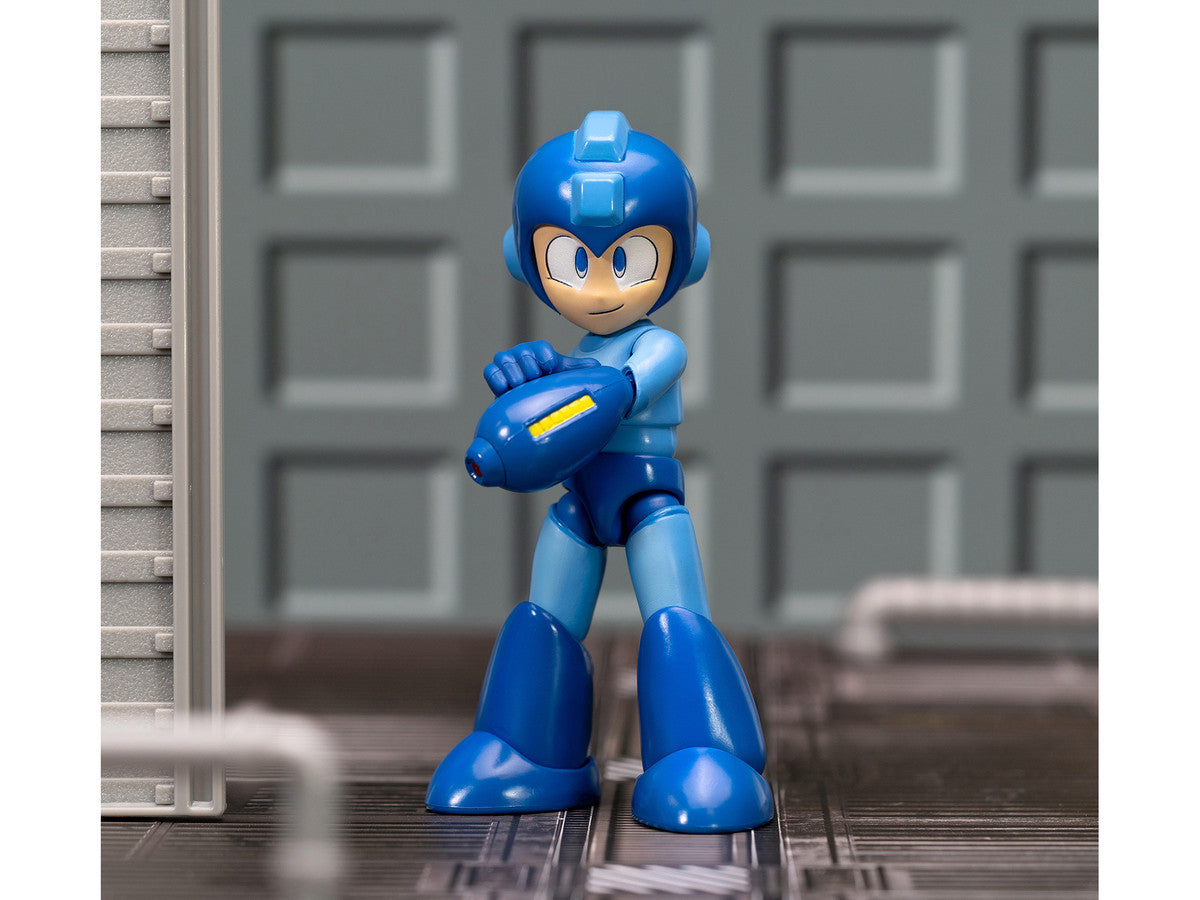 Mega Man 4.5" Moveable Figure with Accessories and Alternate Head and Hands "Mega Man" (1987) Video Game model by Jada-3