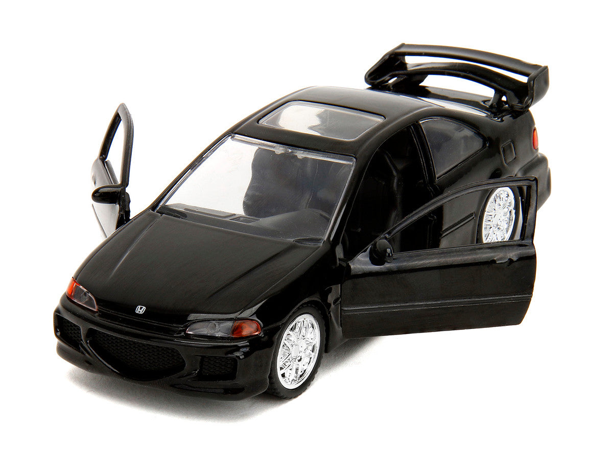 Jada 1:32 Heist Honda Civic EJ1 Black | The Fast and the Furious — product image 2