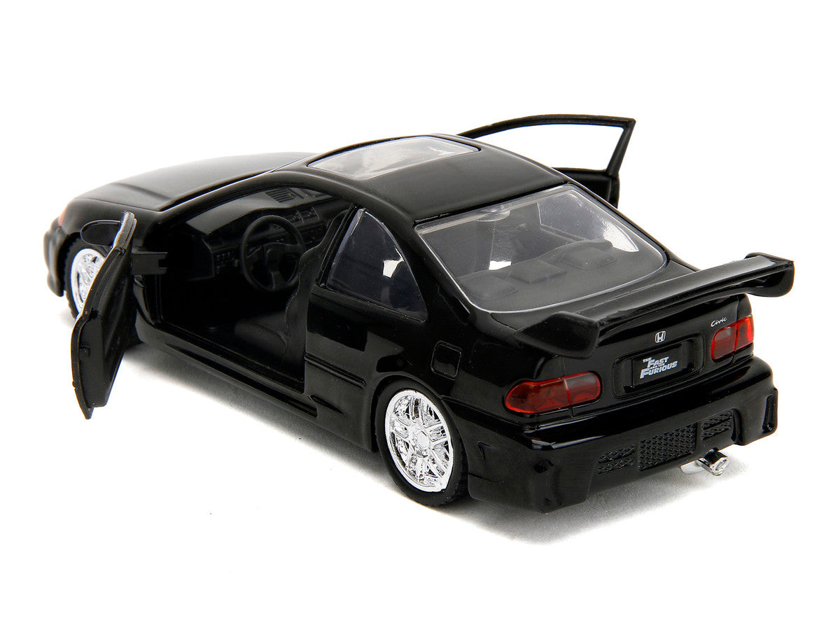 Jada 1:32 Heist Honda Civic EJ1 Black | The Fast and the Furious — product image 4