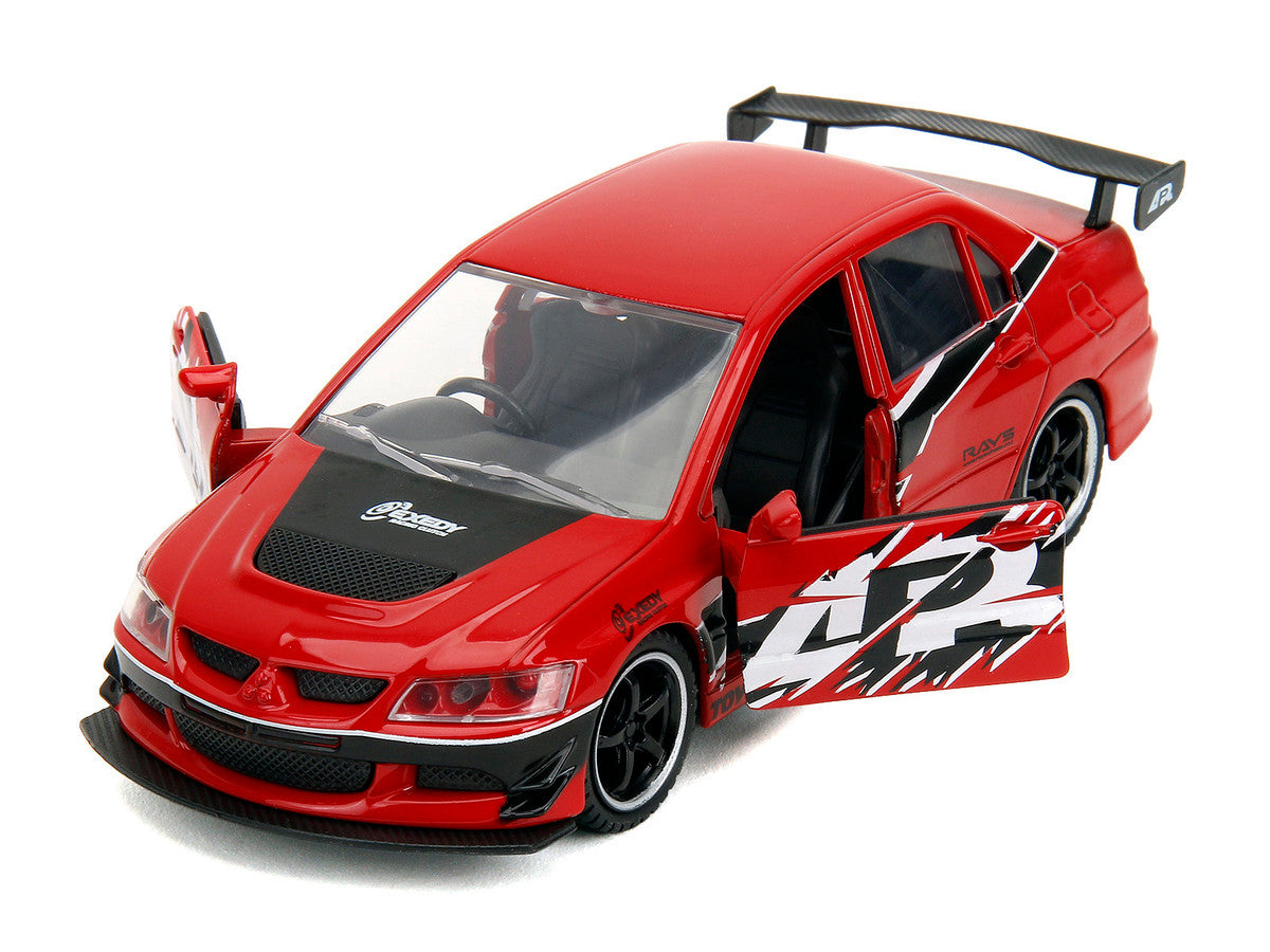 Jada 1:32 Mitsubishi Lancer Evo IX Red | Tokyo Drift — product image 2