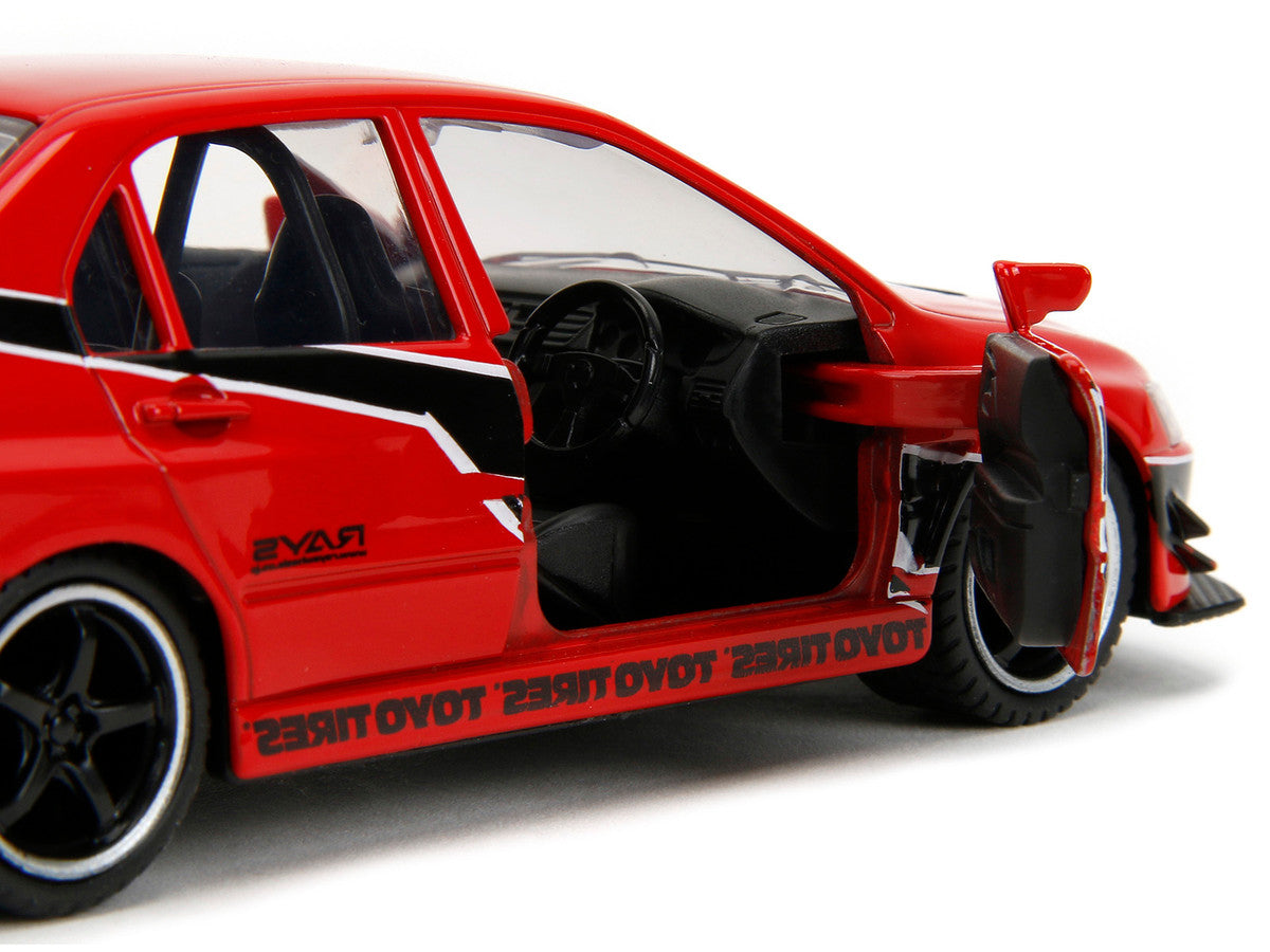 Jada 1:32 Mitsubishi Lancer Evo IX Red | Tokyo Drift — product image 3