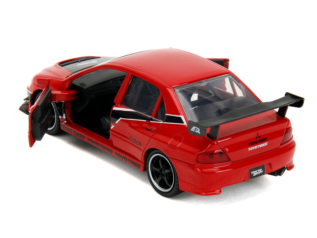 Jada 1:32 Mitsubishi Lancer Evo IX Red | Tokyo Drift — product image 4