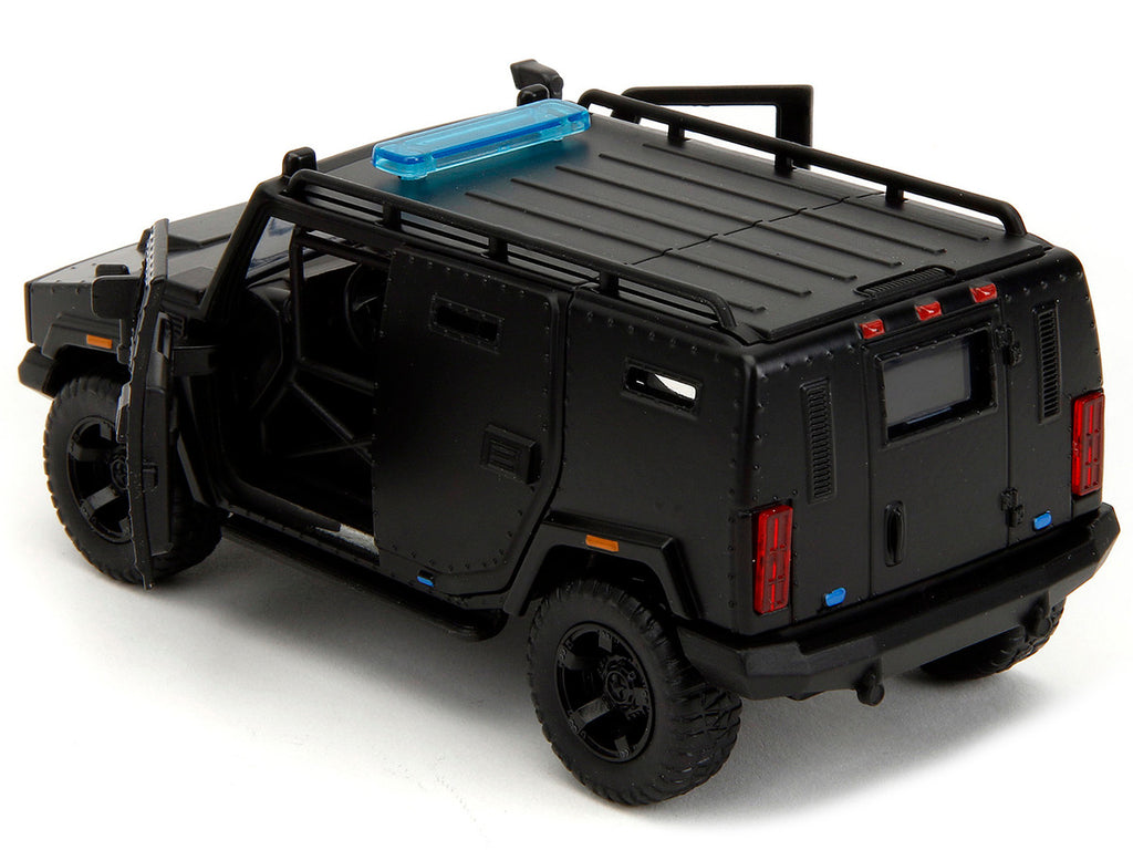 Agency SUV Matt Black "Fast X" (2023) Movie "Fast & Furious" Series 1/32 Diecast Model Car by Jada-3