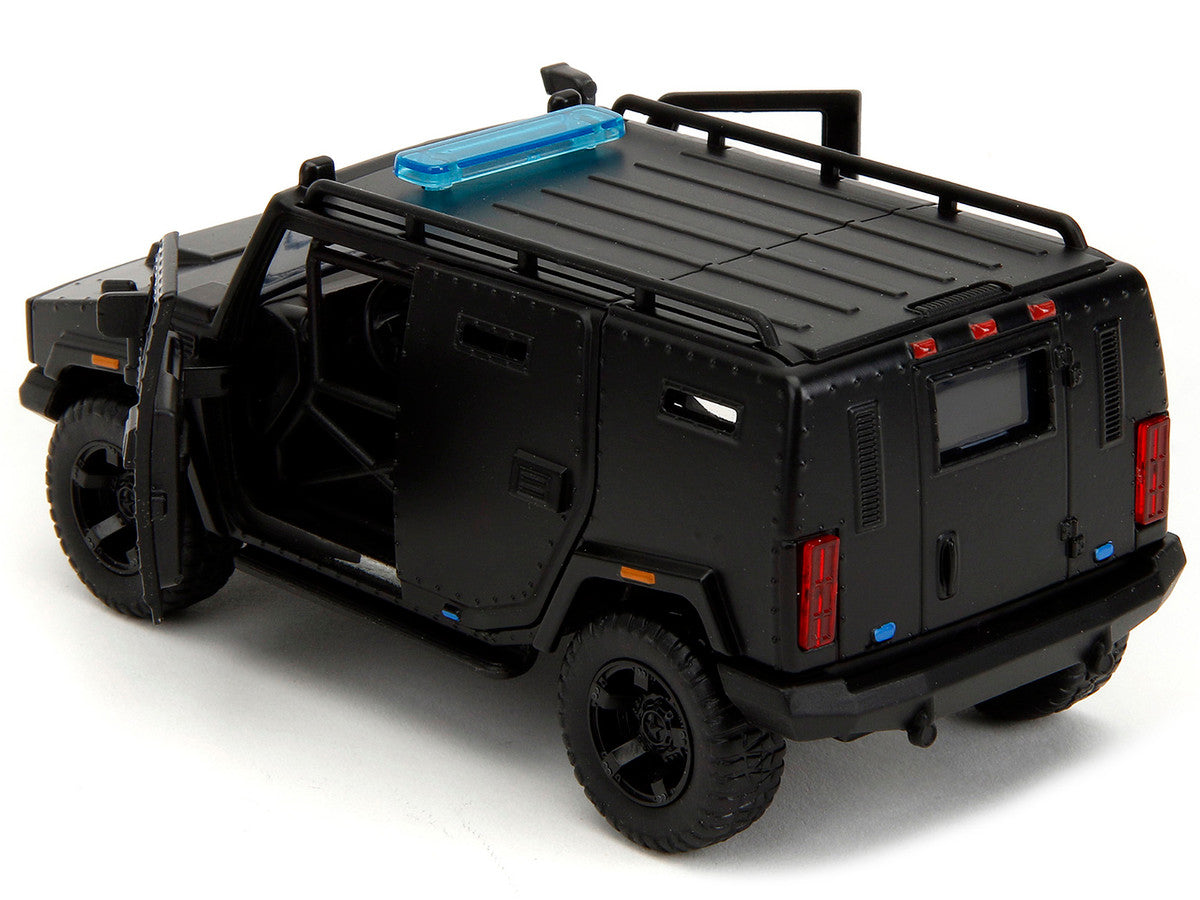 Agency SUV Matt Black "Fast X" (2023) Movie "Fast & Furious" Series 1/32 Diecast Model Car by Jada-3
