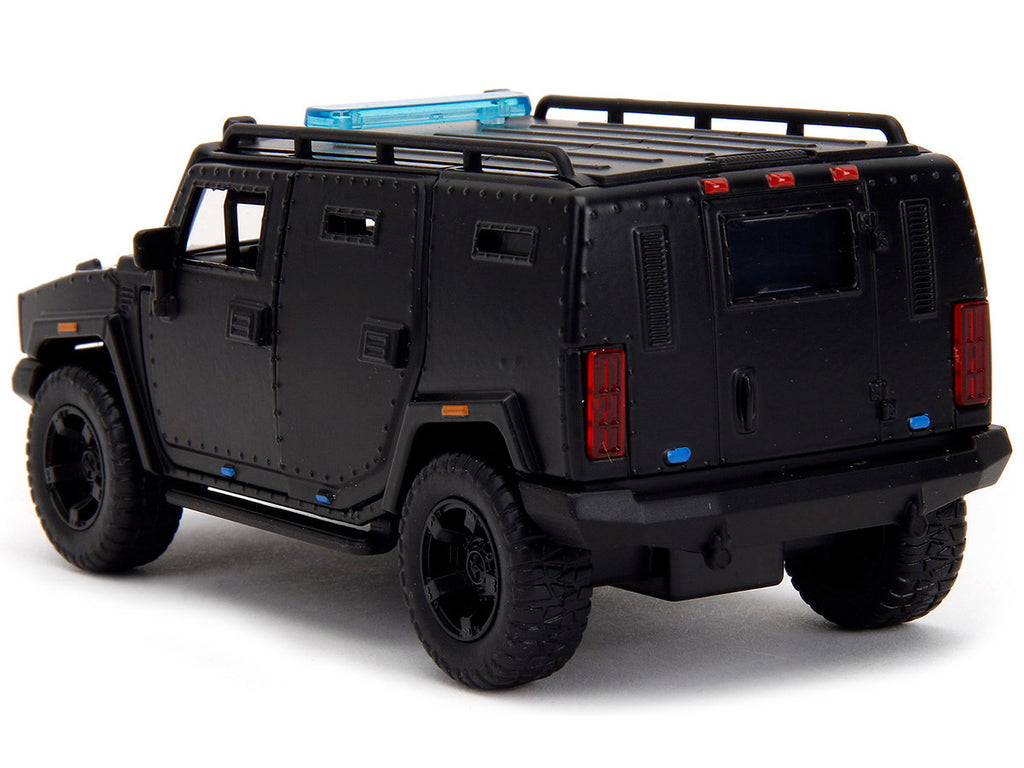 Agency SUV Matt Black "Fast X" (2023) Movie "Fast & Furious" Series 1/32 Diecast Model Car by Jada-4