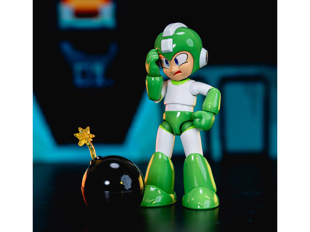 Hyper Bomb 4.5" Moveable Figure with Accessories and Alternate Head and Hands "Mega Man" (1987) Video Game Model by Jada-2