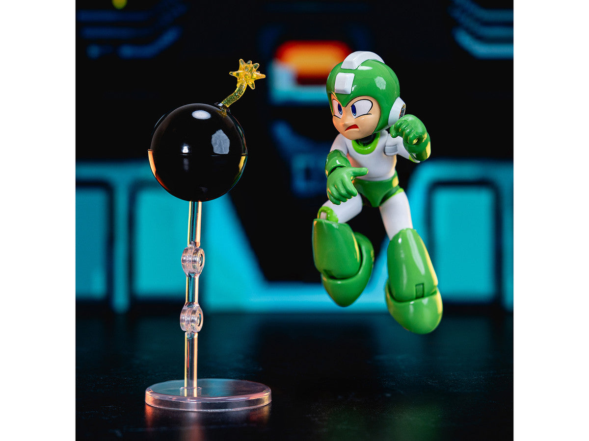 Hyper Bomb 4.5" Moveable Figure with Accessories and Alternate Head and Hands "Mega Man" (1987) Video Game Model by Jada-3
