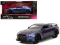 2009 Nissan GT-R (R35) Purple Metallic "Pink Slips" Series 1/32 Diecast Model Car by Jada-0