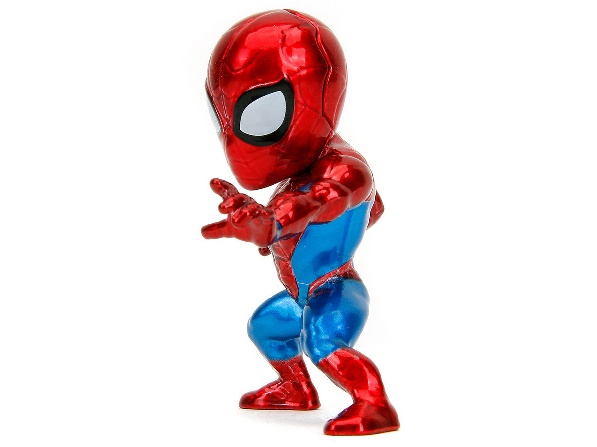 Set of 4 Diecast Figures "Spider-Man" Wave 4 "Metalfigs" Series Diecast Models by Jada-2