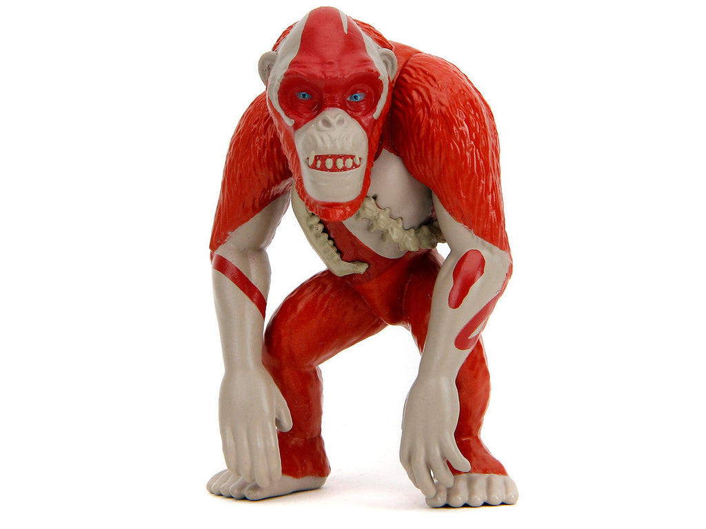 Set of 4 Diecast Figures "Godzilla x Kong: The New Empire" (2024) Movie "Metalfigs" Series Diecast Models by Jada-1