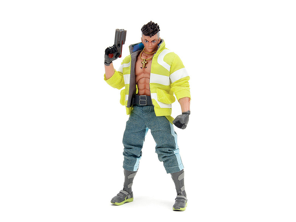 David Martinez 6" Moveable Figure with Accessories and Alternate Head and Hands "Cyberpunk: Edgerunners" (2022) TV Series Model by Jada-0