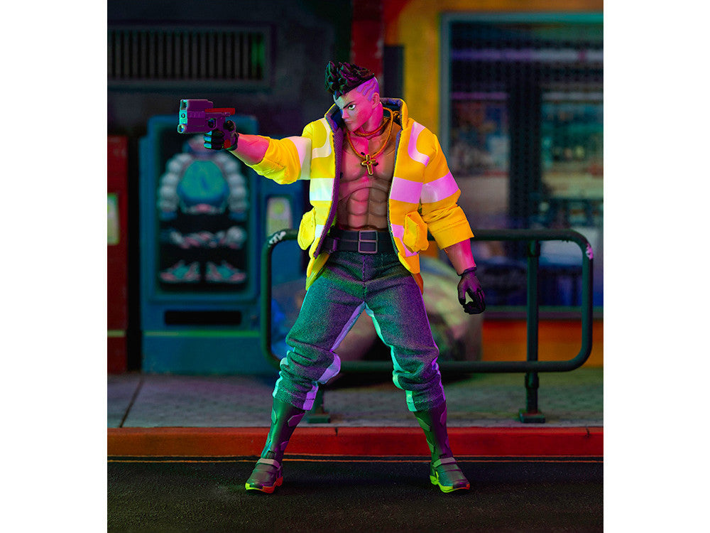 David Martinez 6" Moveable Figure with Accessories and Alternate Head and Hands "Cyberpunk: Edgerunners" (2022) TV Series Model by Jada-1