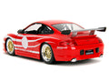 Porsche 911 GT3 (996) Red with White Graphics "Hyper-Spec" Series 1/24 Diecast Model Car by Jada-0