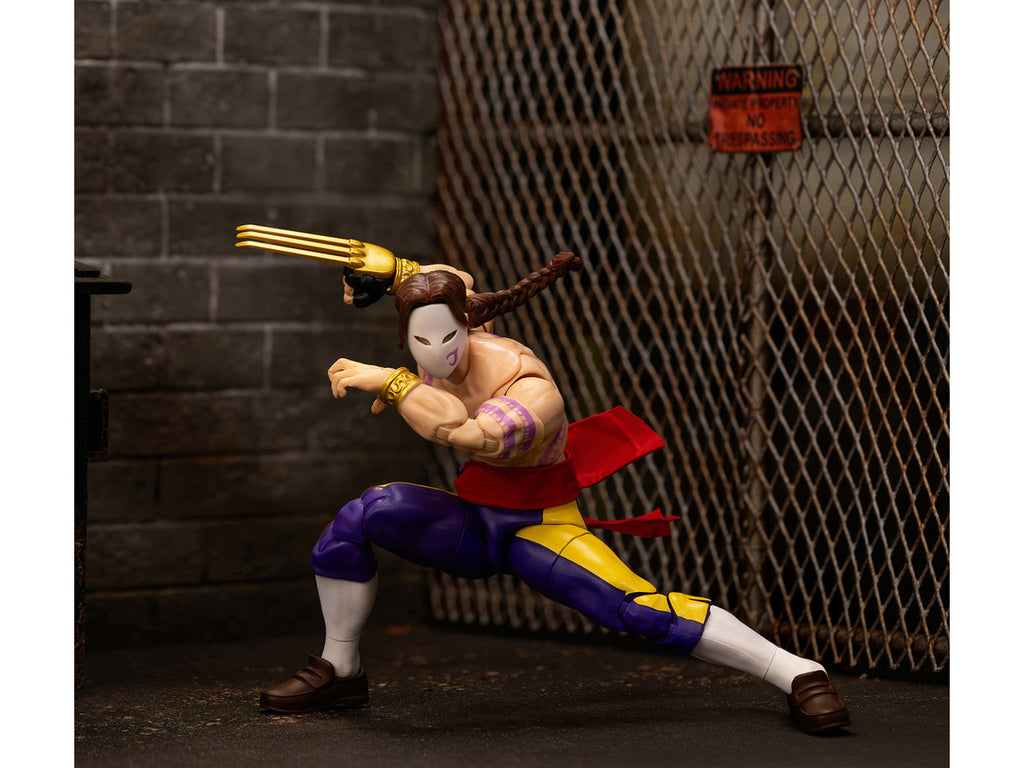 Vega 6" Moveable Figure with Alternate Head and Limbs "Ultra Street Fighter II: The Final Challengers" (2017) Video Game Model by Jada-2