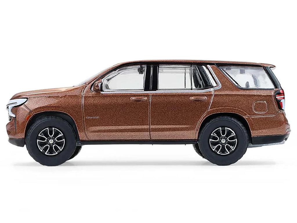 2022 Chevrolet Tahoe Auburn Metallic "Blue Collar Collection" Series 14 1/64 Diecast Model Car by Greenlight-0