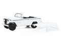 1971 Jeep Jeepster Commando White with Black Stripes "All Terrain" Series 17 1/64 Diecast Model Car by Greenlight-0